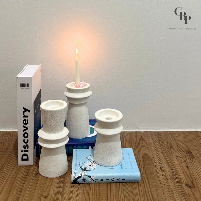 Modern Classical Light Tower Candle Holder