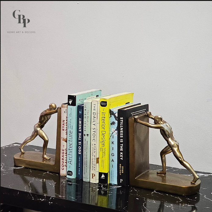Creative Hercules Vintage-Inspired Bookends