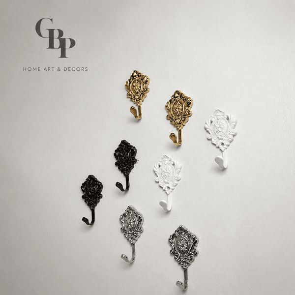 Vintage-Inspired Decorative Hooks in Victorian-Gothic Style