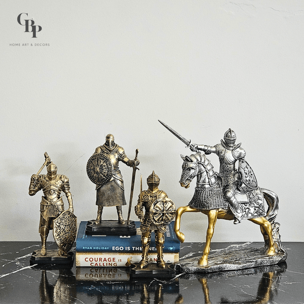 Medieval Knight Warrior Character Ornament