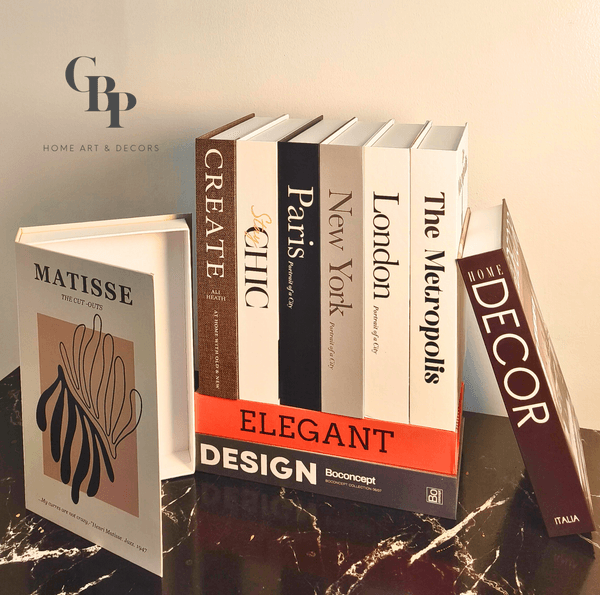 Aesthetic Book Decor w/ Storage